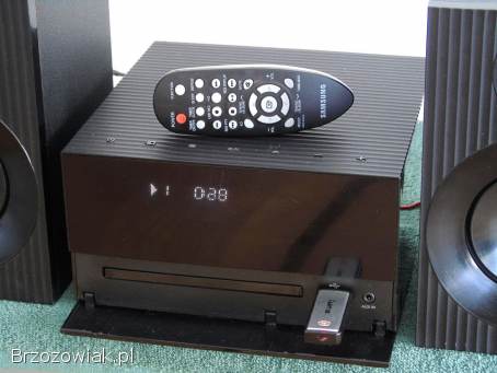 Wieża Samsung pilot USB mp-3 BT CD RDS AUX kol.  DOSTAWA