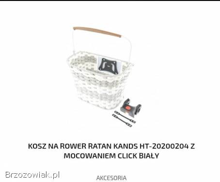 Kosz rowerowy.  Zapraszam.