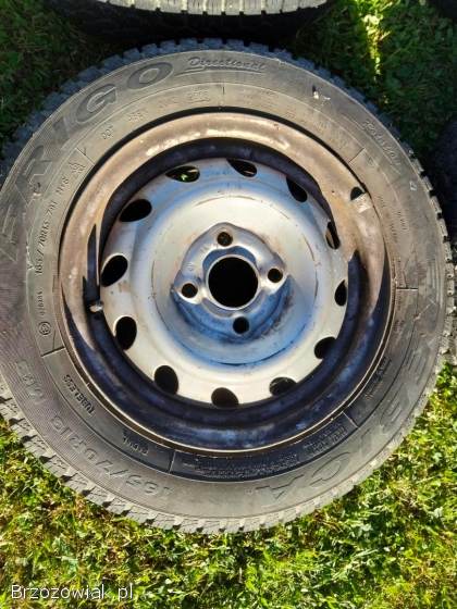 4 opony 165/70 R13 i felgi 13