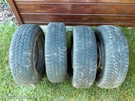 4 opony 165/70 R13 i felgi 13