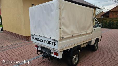 Piaggio Porter 1.  3 benzyna 65KM 2008r Miniwywrotka Kiper z Niemiec Zamiana Sano