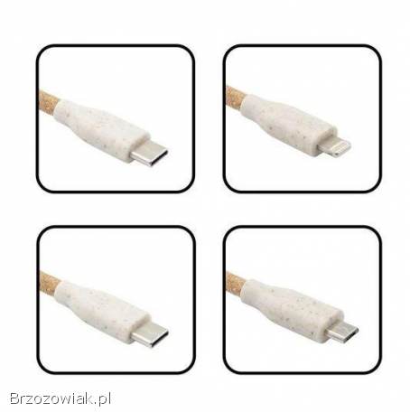 Korkowy kabel do ładowania B RIGHT