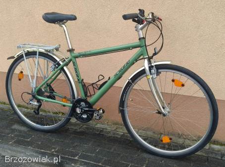 Rower SCRANE Germany Cross Trekking hydraulika MAGURA Deore wyprawowy koła 28