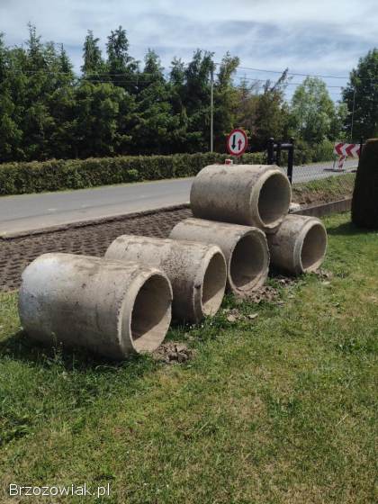 Kręgi betonowe zbrojone fi 60 cm