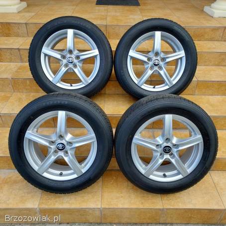PRAWIE NOWE Alufelgi 16 5x114,  3 Toyota/Kia/HYUNDAI/Honda/Suzuki/Nissan/Renault