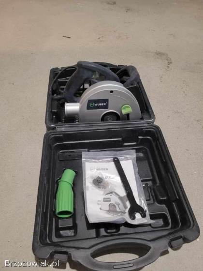 BRUZDOWNICA ELEKTRYCZNA DO BETONU REGULACJA 3100W LASER ZESTAW + 2 TARCZE