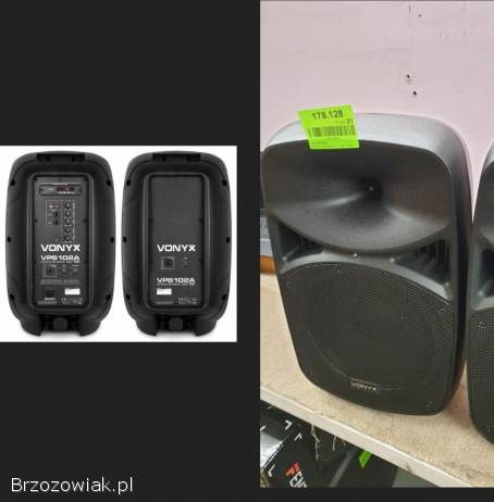 Kolumny Vonyx aktywna + pasywna 600w Mono