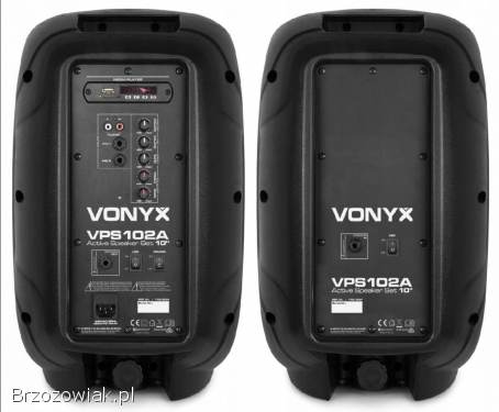 Kolumny Vonyx aktywna + pasywna 600w Mono