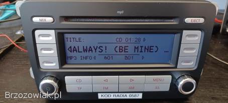 Radio fabryczne MP3 GOLF V JETTA EOS PASSAT CADDY IDEALNE