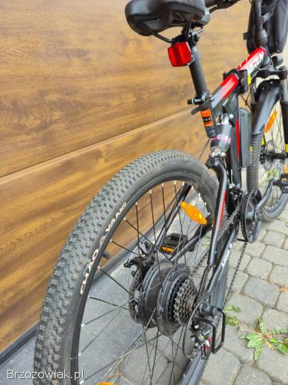 NOWY Składany rower elektryczny MTB VARUN 26 250W 55NM 80KM
