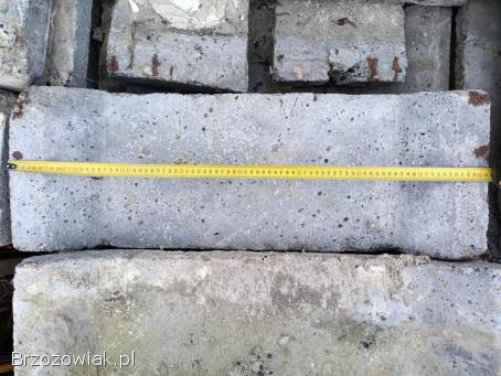 Płyty betonowe zbrojone 81x29x6 cm