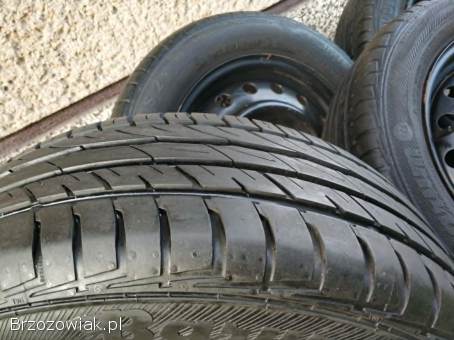 Komplet kół 195/60 R15 Barum Bravuris + felgi stan bdb