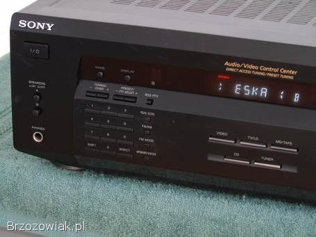 Wzmacniacz z radiem Sony STR-DE135 RDS sprawny 2x 100 wat.  DOSTAWA