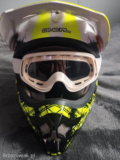 Kask oneal model MX-607+gogle