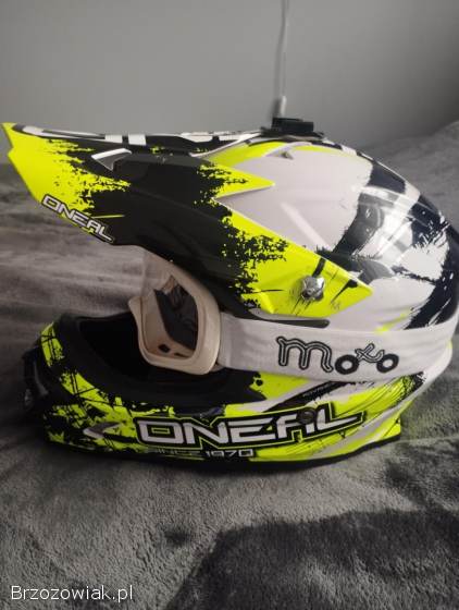 Kask oneal model MX-607+gogle