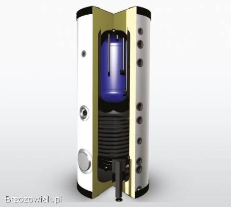 Zbiornik buforowy stojący ELEKTROMET WGJ-B MULTI 400/120 pojemność 400 l z wężow