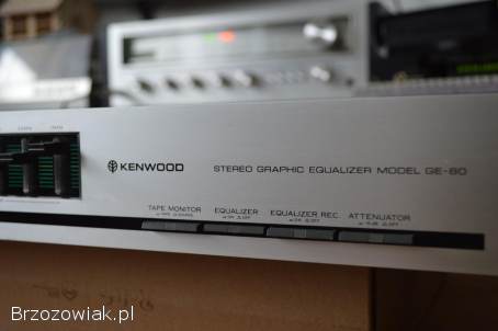 Korektor Equalizer KENWOOD GE-80 Idealny Jak Nowy Polecam Wysyłka