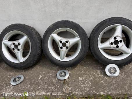 Felgi aluminiowe Ratin + opony 195/60 R15 – komplet 4 szt,  Opel Astra