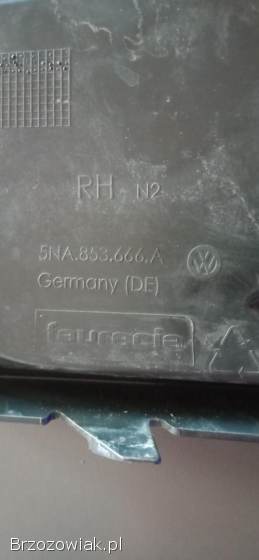 VW Tiguan kratki zderzaka przód