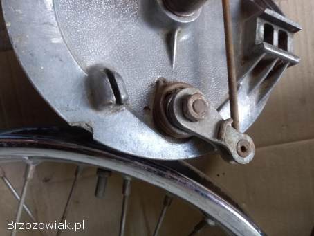 Jawa TS 350 nie CZ 350 koło z bębnem szczękotrzymacz