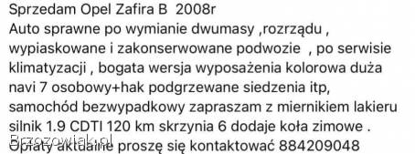 Opel Zafira 2008