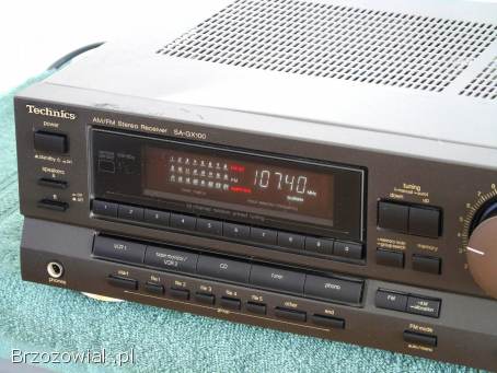Wzmacniacz z radiem Technics SA-GX 100 sprawny 265 wat.  WYSYŁKA