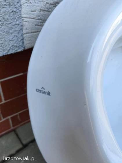 Pisuar ścienny CERSANIT + syfon i akcesoria Do warsztatu / na działkę