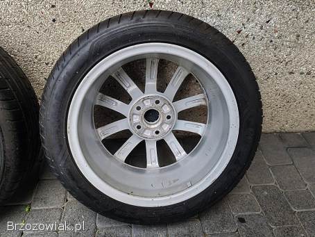 ALUFELGI 17 SKODA -  VW -  SEAT Z OPONAMI GOODYEAR 225/45R17 ROK 2024