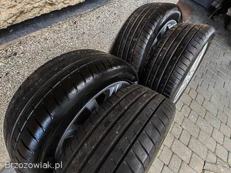 ALUFELGI 17 SKODA -  VW -  SEAT Z OPONAMI GOODYEAR 225/45R17 ROK 2024