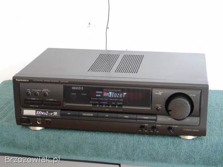 Wzmacniacz z radiem Technics SA-EX 120 sprawny i mocny 2x 100 wat.  DOSTAWA