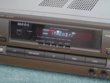 Wzmacniacz z radiem Technics SA-EX 120 sprawny i mocny 2x 100 wat.  DOSTAWA