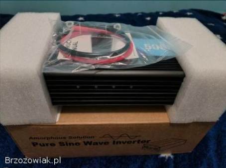 Przetwornica Falownik 5000W 12V na 220V -  Czysta Sinusoida mocny