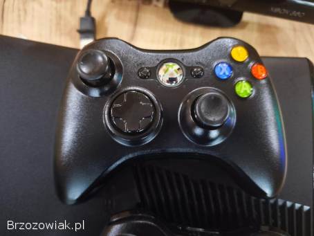 Xbox 360 SLIM Trinity RGH,  HDD 500GB!  +GRY+ 2x Pad + Zasilacz + Kinect!