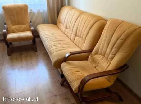 Meblościanka + sofa+dwa fotele+gratisy