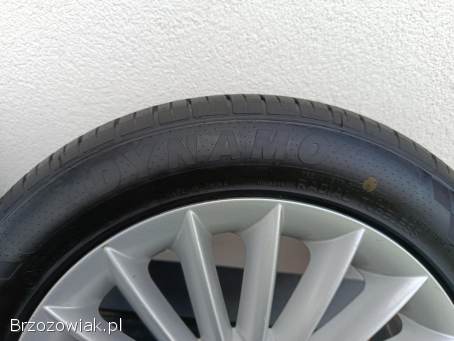 Oryginalne Alufelgi z Oponami Fiat Linea 4X98 Świeże opony (DOT5124)