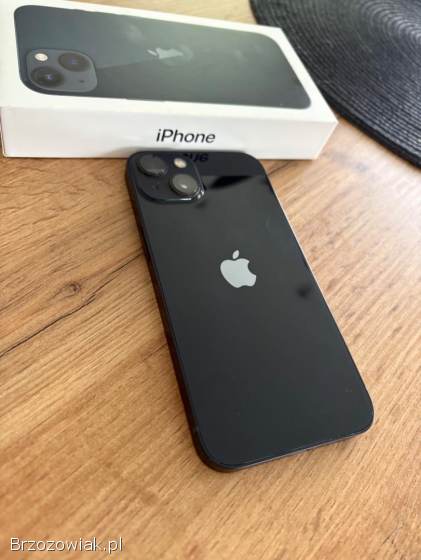 IPhone 13 czarny 128GG.  STAN IDEALNY!