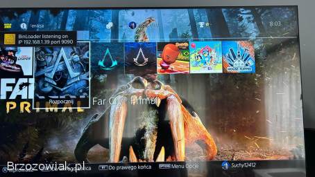 Ps4 Play Station 4 goldhen przerobiona,  100000gier