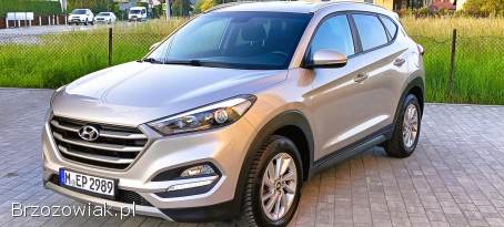 Hyundai TUCSON 2,  0CRDI 136KM nawigacja kamera,  czujniki,  full ASO,  2017