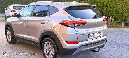 Hyundai TUCSON 2,  0CRDI 136KM nawigacja kamera,  czujniki,  full ASO,  2017
