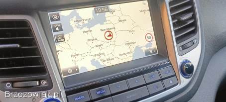 Hyundai TUCSON 2,  0CRDI 136KM nawigacja kamera,  czujniki,  full ASO,  2017