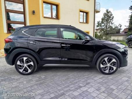 HYUNDAI TUCOSN 1,  6 T-GDI BENZYNA,  skóra,  navi,  kamera,  panorama,  xenon