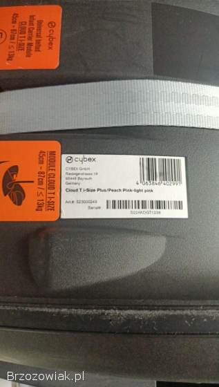 Fotelik Cybex Cloud T i -  Size Plus dodatkowo adapter do wózka