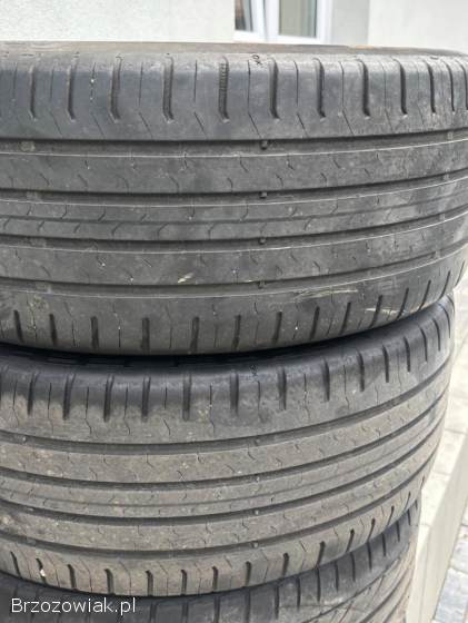 Komplet opon letnich 215/45 R 17 V 2xContinental 2xHankook