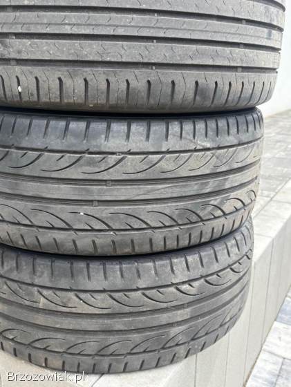 Komplet opon letnich 215/45 R 17 V 2xContinental 2xHankook