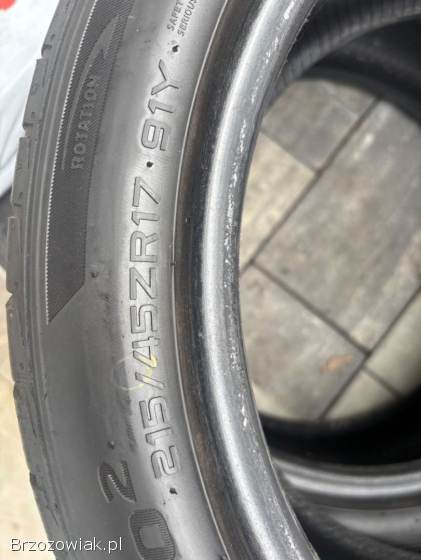 Komplet opon letnich 215/45 R 17 V 2xContinental 2xHankook