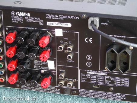 Amplituner Yamaha RX-V800 RDS mocny 2x 140 wat.  DOSTAWA
