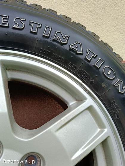 5 x alufelgi R17 Jeep 5x127 z oponami AT Firestone Destination 245/65