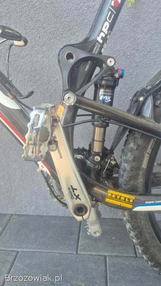 Rower Cube Sting HPC – karbon,  Shimano XT,  Fox – zadbany