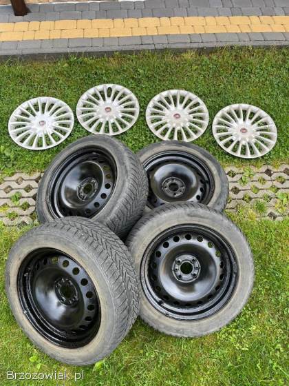 Felgi + kołpaki 4 szt 16 cali fiat bravo