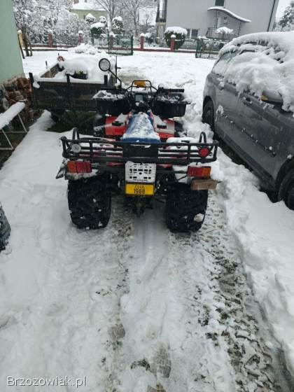 Suzuki quadrunner 250 z dokumentami 4x4